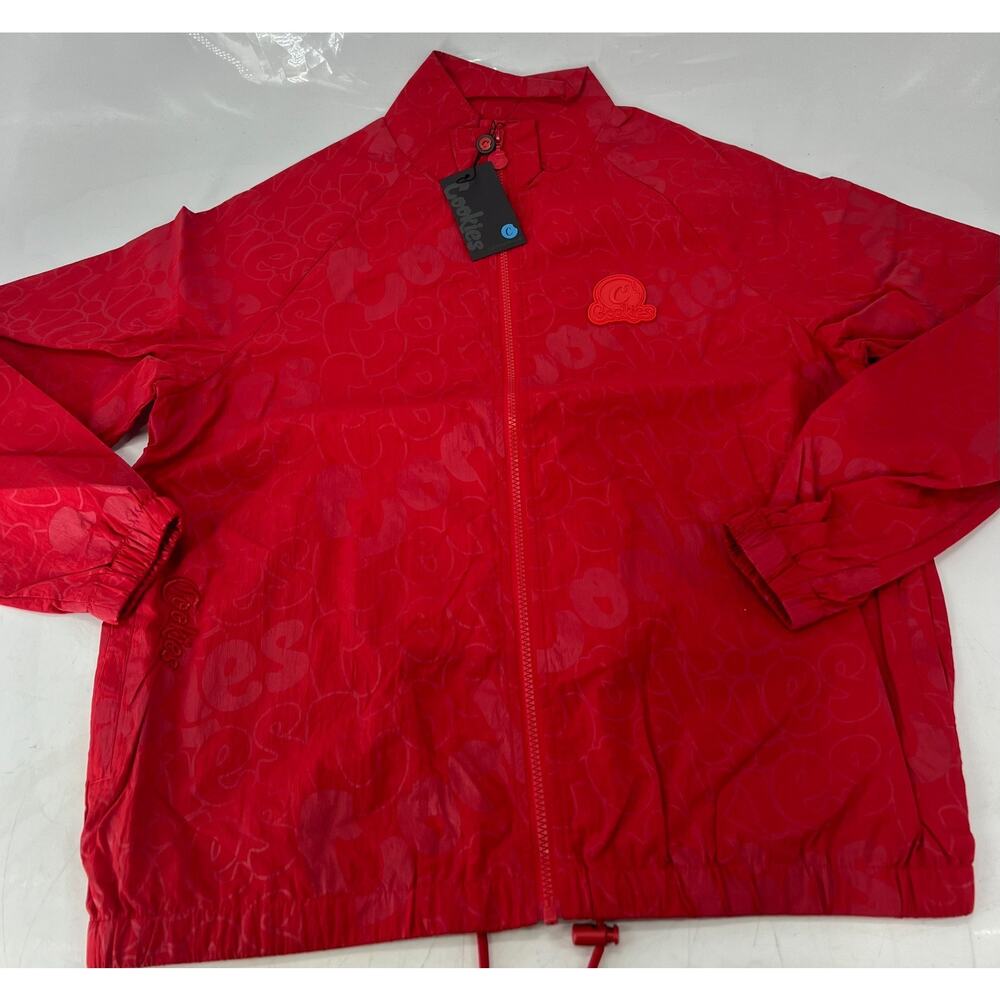 Cookies SF Gulfstream Crepe Nylo N LT. Weight Windbreaker All Over Print Mens S
